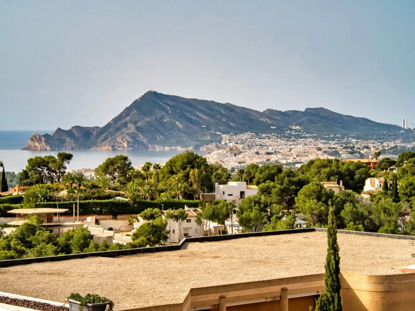 Vista exterior de Apartamento en venta en Altea con Aire acondicionado, Calefacción y Jardín privado