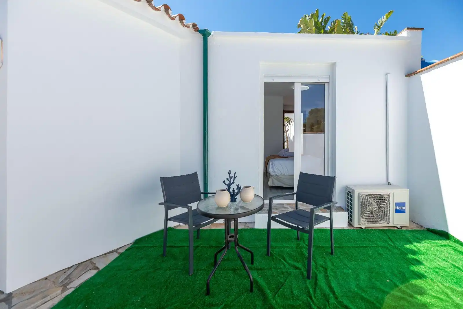 Terraza de Casa o chalet en venta en Marbella con Aire acondicionado, Calefacción y Jardín privado