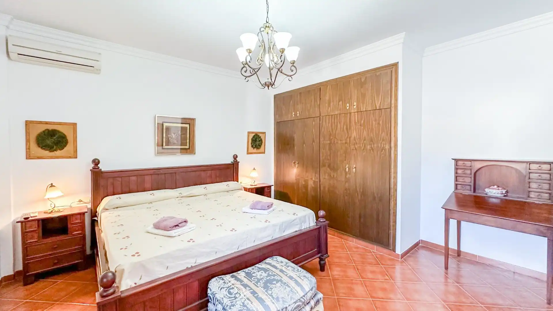 Bedroom of Houses for sale in Almogía  with Air Conditioner, Private garden and Terrace