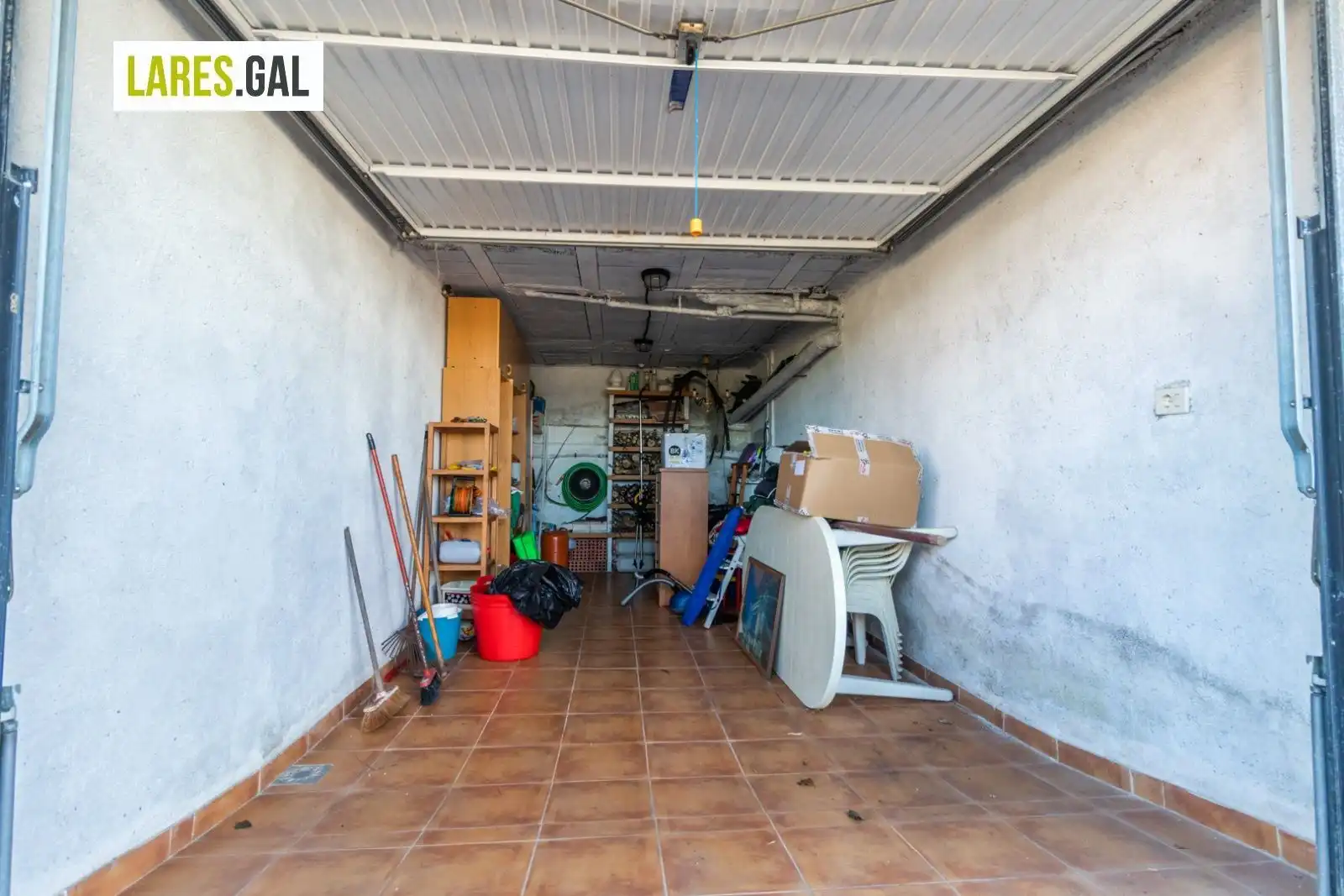 Parking of Flat for sale in Cangas   with Private garden, Terrace and Furnished