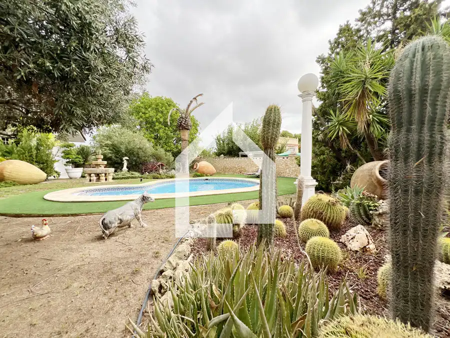 Garden of Houses for sale in San Vicente del Raspeig / Sant Vicent del Raspeig  with Air Conditioner, Heating and Private garden