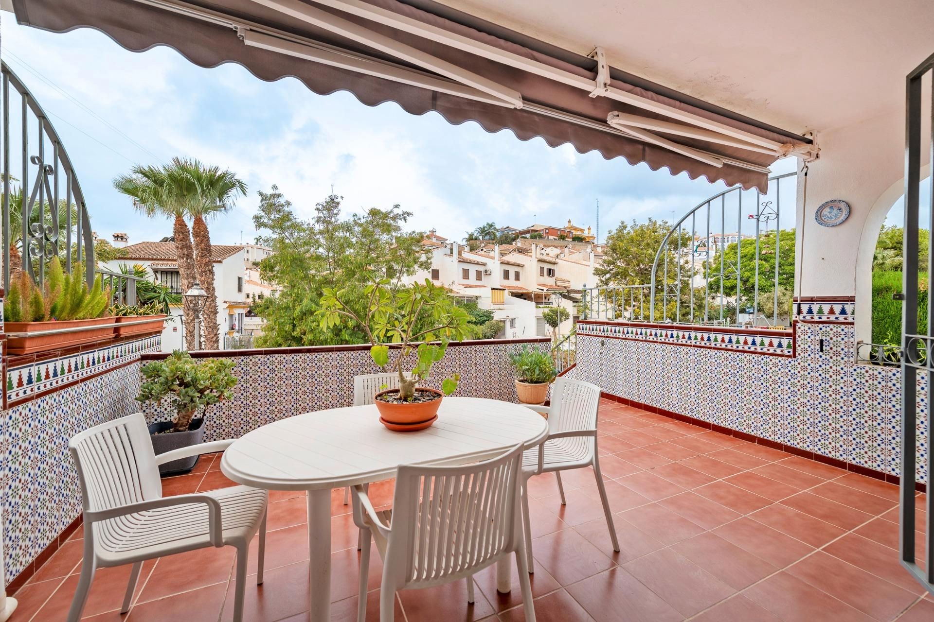 Terrassa de Casa adosada en venda en Rincón de la Victoria