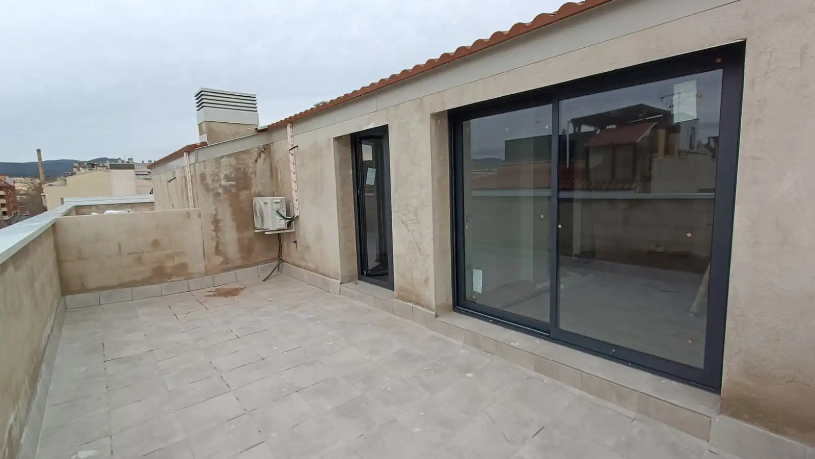 Terrasse von Dachboden zum Verkauf in Terrassa mit Heizung, Terrasse und Ofen