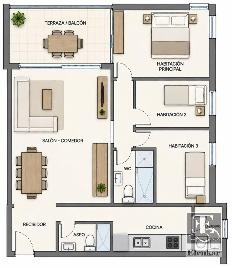 Wohnung mit Aufzug zum Verkauf in Xuquer, imagen 38