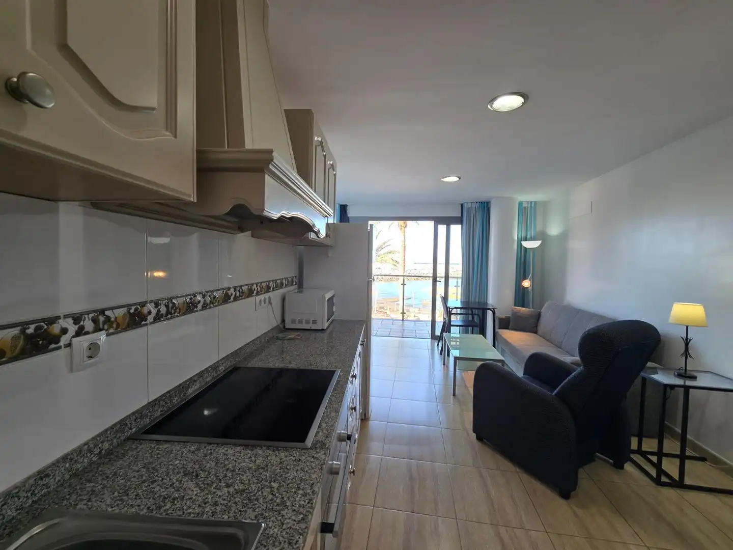 Küche von Wohnungen zur Miete in Mogán mit Terrasse, Möbliert und Balkon