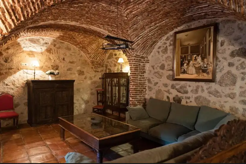 Living room of Country homes for sale in Montánchez  with Air Conditioner, Heating and Private garden