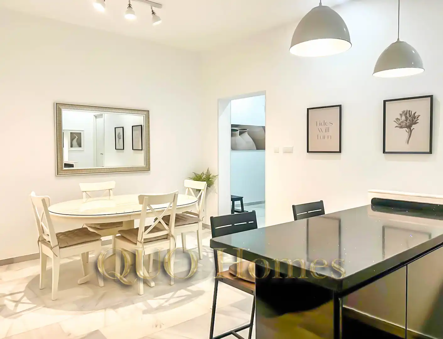 Menjador de Pis en venda en Jerez de la Frontera amb Aire condicionat, Moblat i Balcó