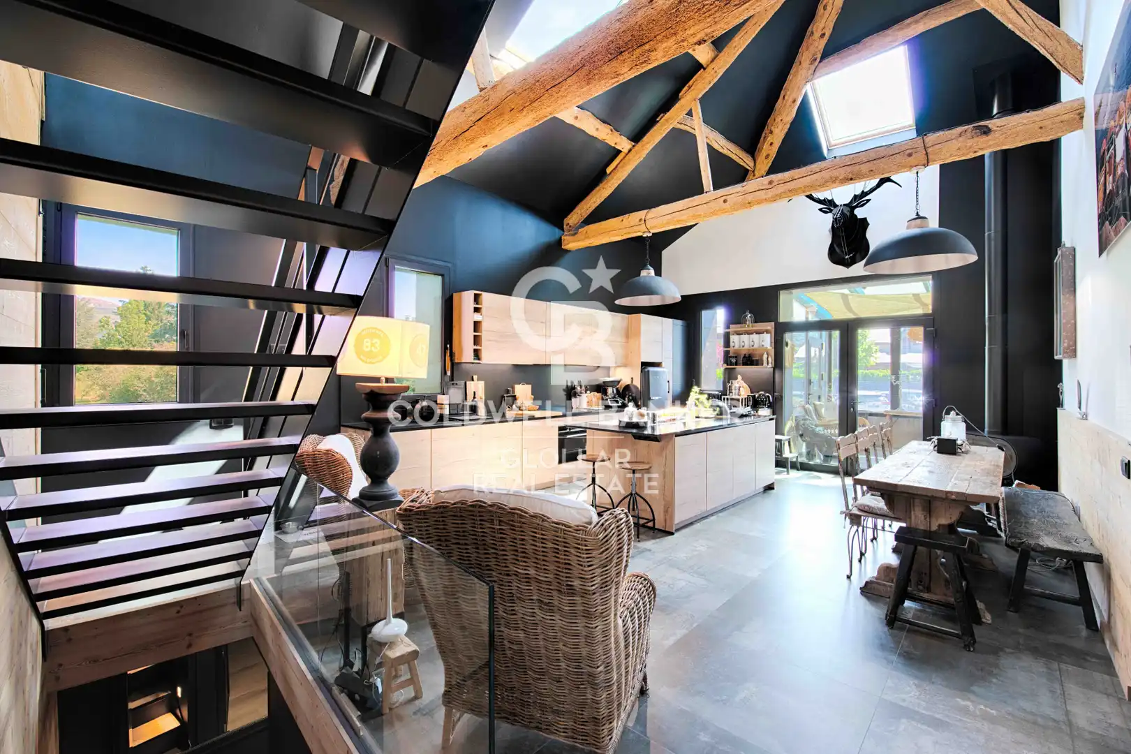 Kitchen of Country homes for sale in Bourg - Madame  with Heating, Private garden and Parquet flooring