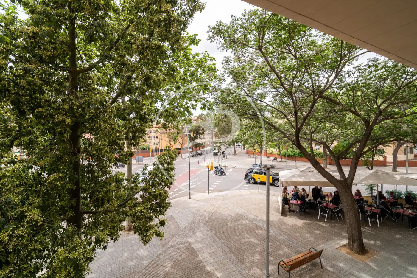 Terrasse von Wohnung zum Verkauf in Barcelona mit Klimaanlage, Heizung und Möbliert