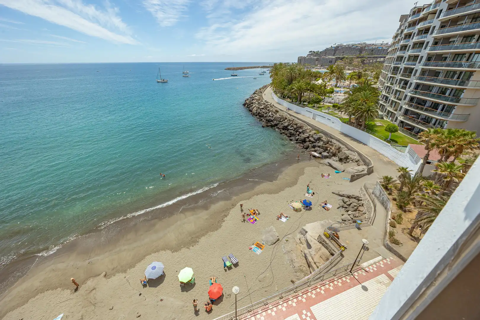 Exterior view of Flat for sale in Mogán  with Furnished