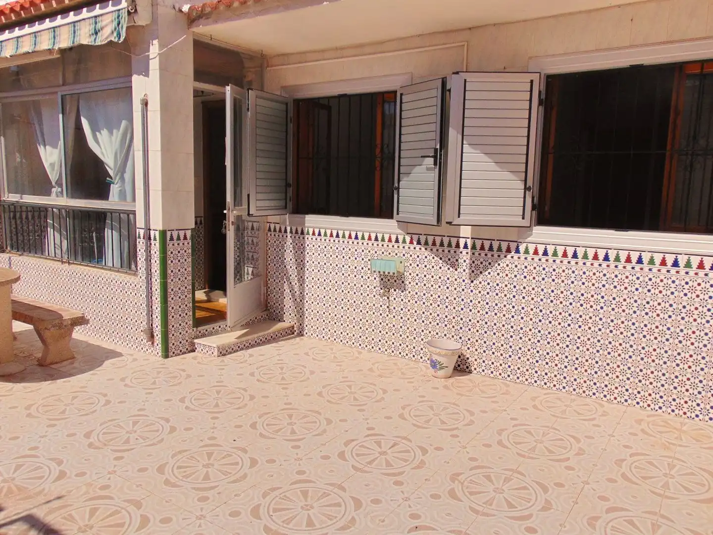 Terraza de Planta baja en venta en San Pedro del Pinatar con Jardín privado, Terraza y Trastero
