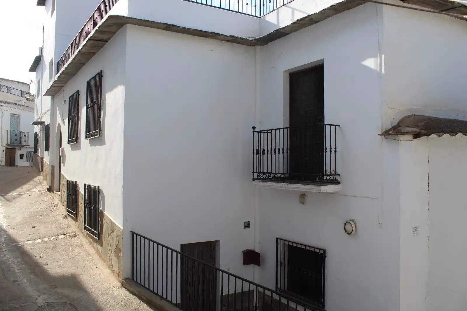 Vista exterior de Casa o chalet en venta en Nevada con Terraza, Trastero y Amueblado