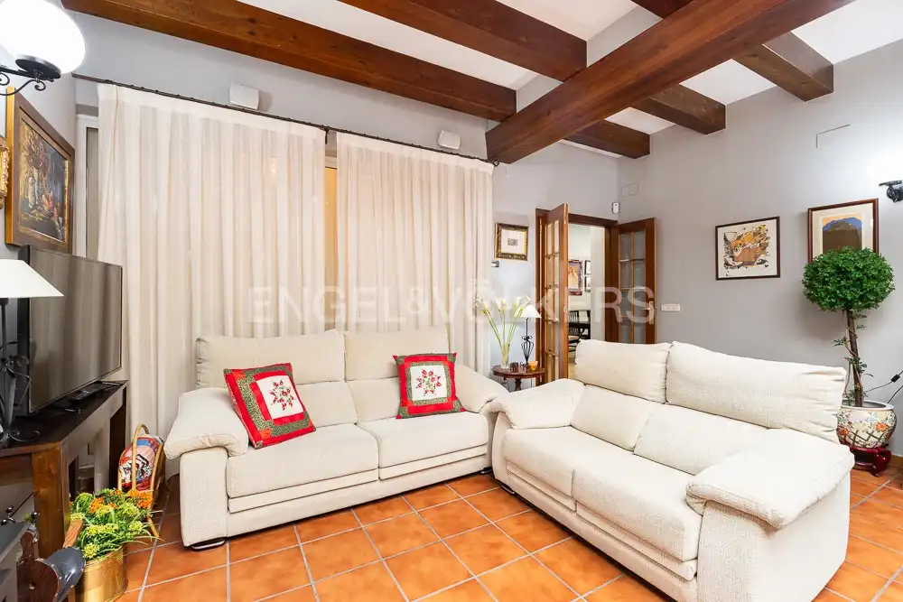 Sala d'estar de Casa o xalet en venda en Xàtiva amb Aire condicionat, Calefacció i Piscina
