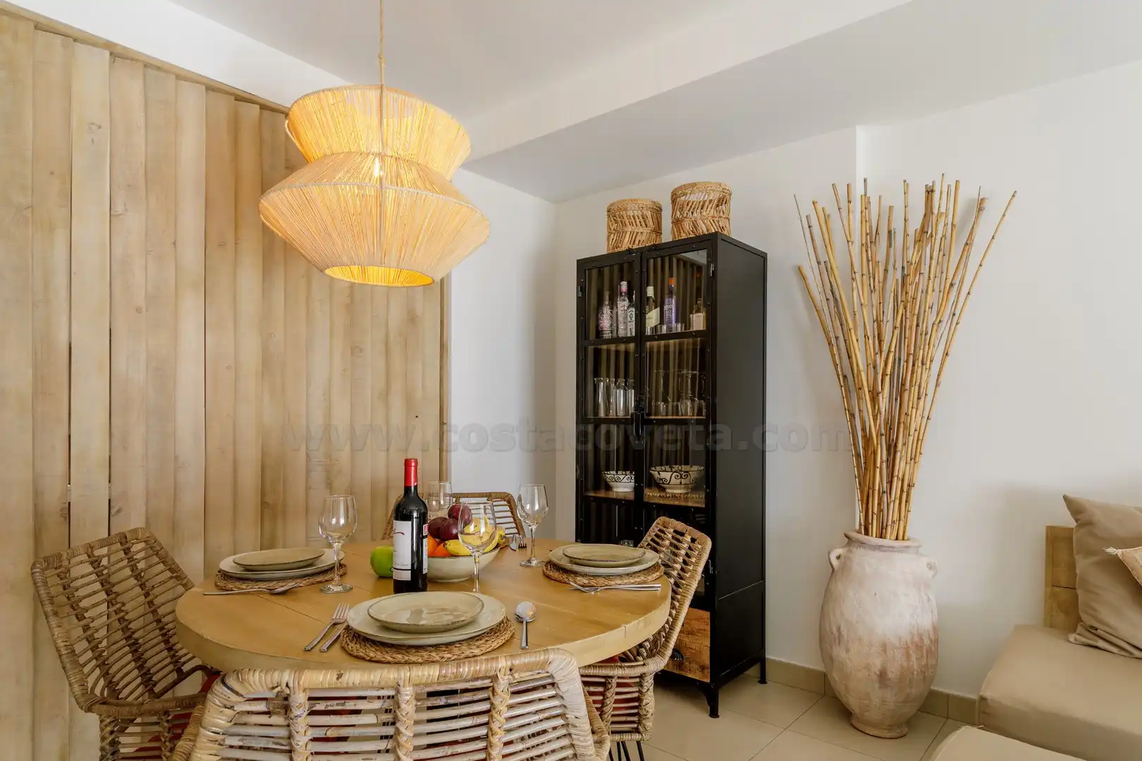 Dining room of Apartments for sale in El Campello  with Air Conditioner, Terrace and Furnished