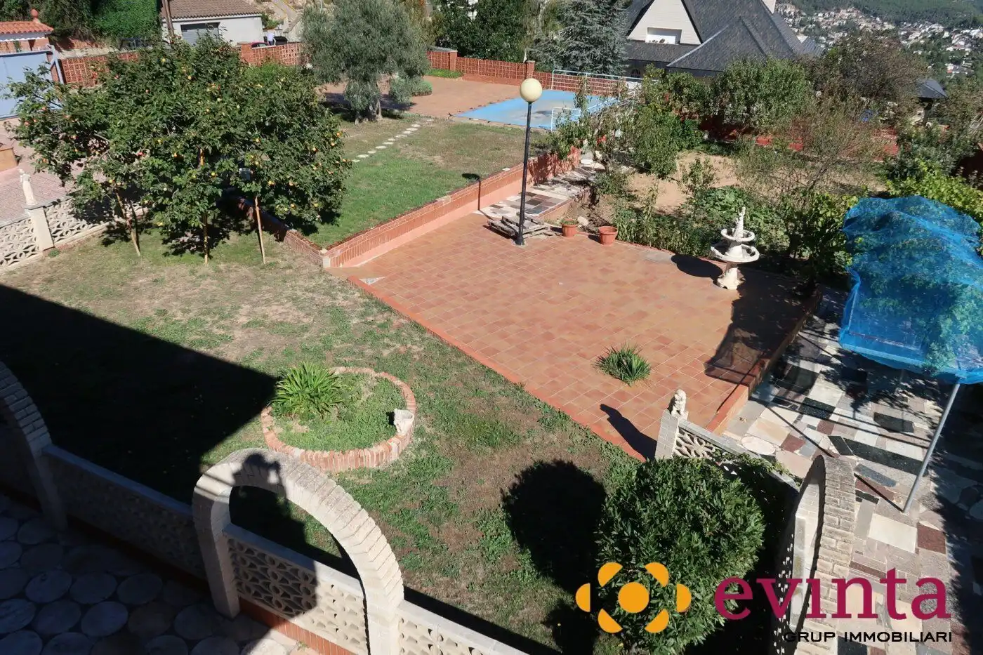 Jardín de Casa o chalet en venta en Vallirana con Calefacción, Jardín privado y Trastero