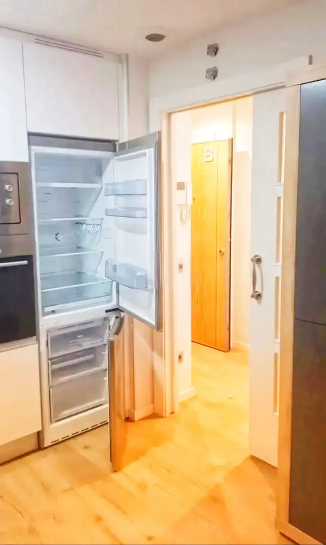Kitchen of Flat for sale in Oviedo   with Heating and Swimming Pool