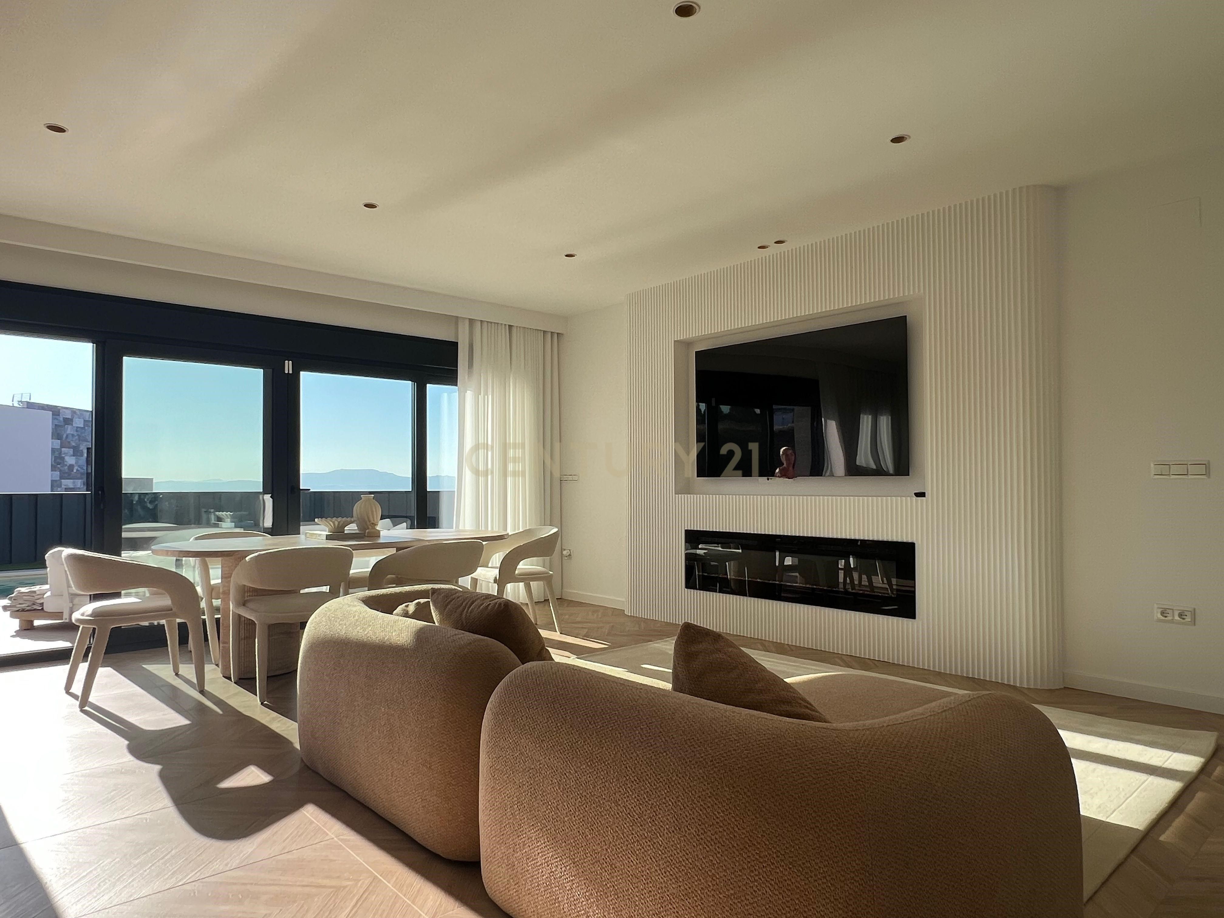 Living room of House or chalet to rent in La Zubia  with Air Conditioner, Heating and Terrace