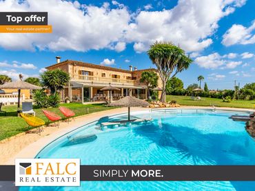 Maison rustique avec piscine à vendre à Llucmajor pueblo
