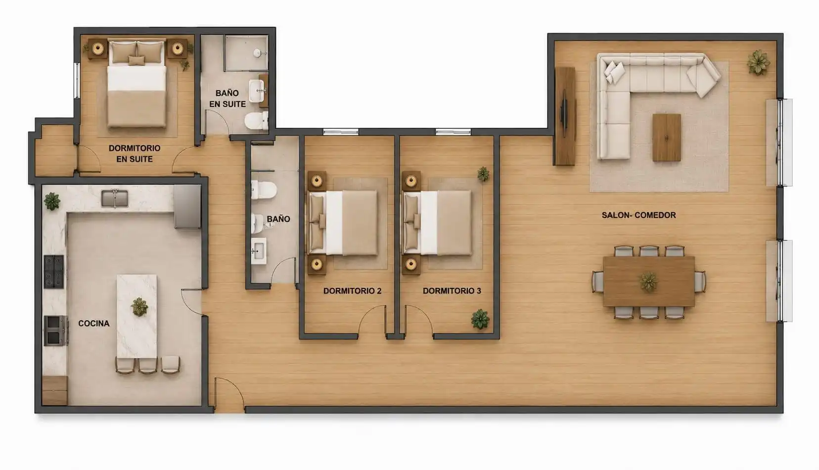 Piso en venta en Calle de San Vicente Mártir 168, imagen 65