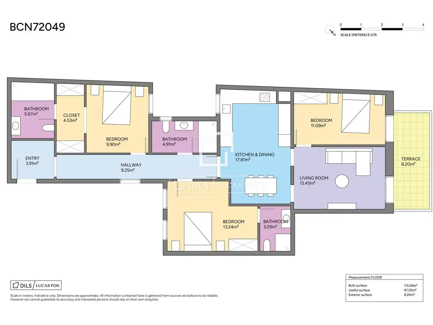 Piso con terraza en venta en Eixample, imagen 42