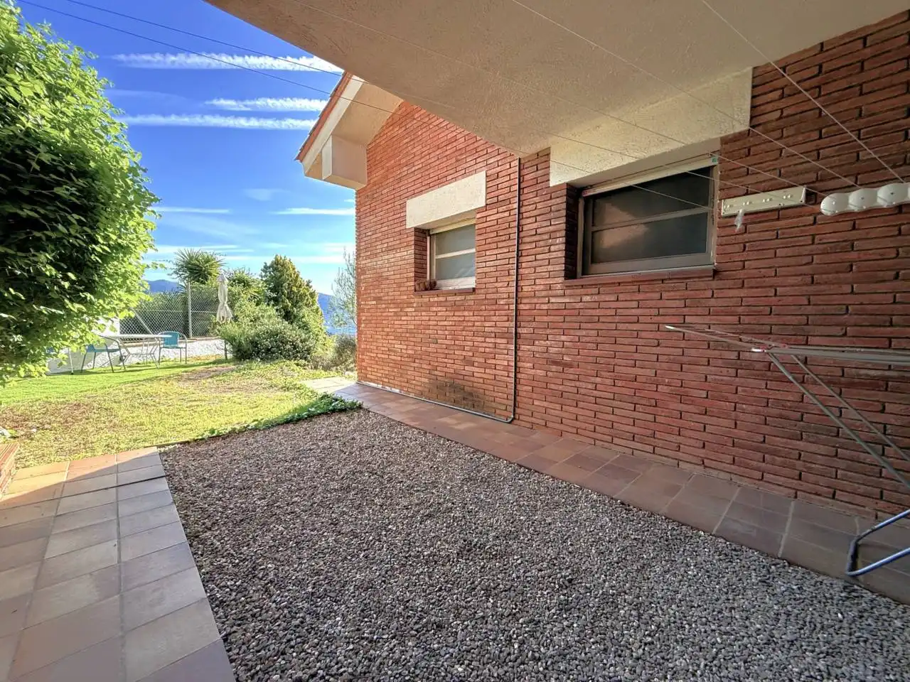 Vista exterior de Casa o xalet en venda en L'Ametlla del Vallès amb Calefacció, Jardí privat i Terrassa