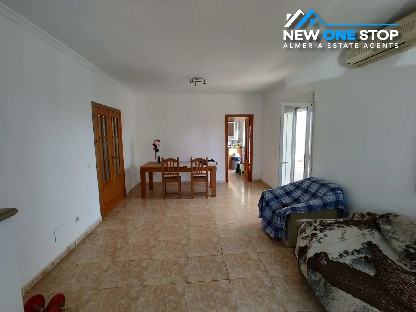 Sala de estar de Casa o chalet en venta en Mojácar con Aire acondicionado, Jardín privado y Terraza