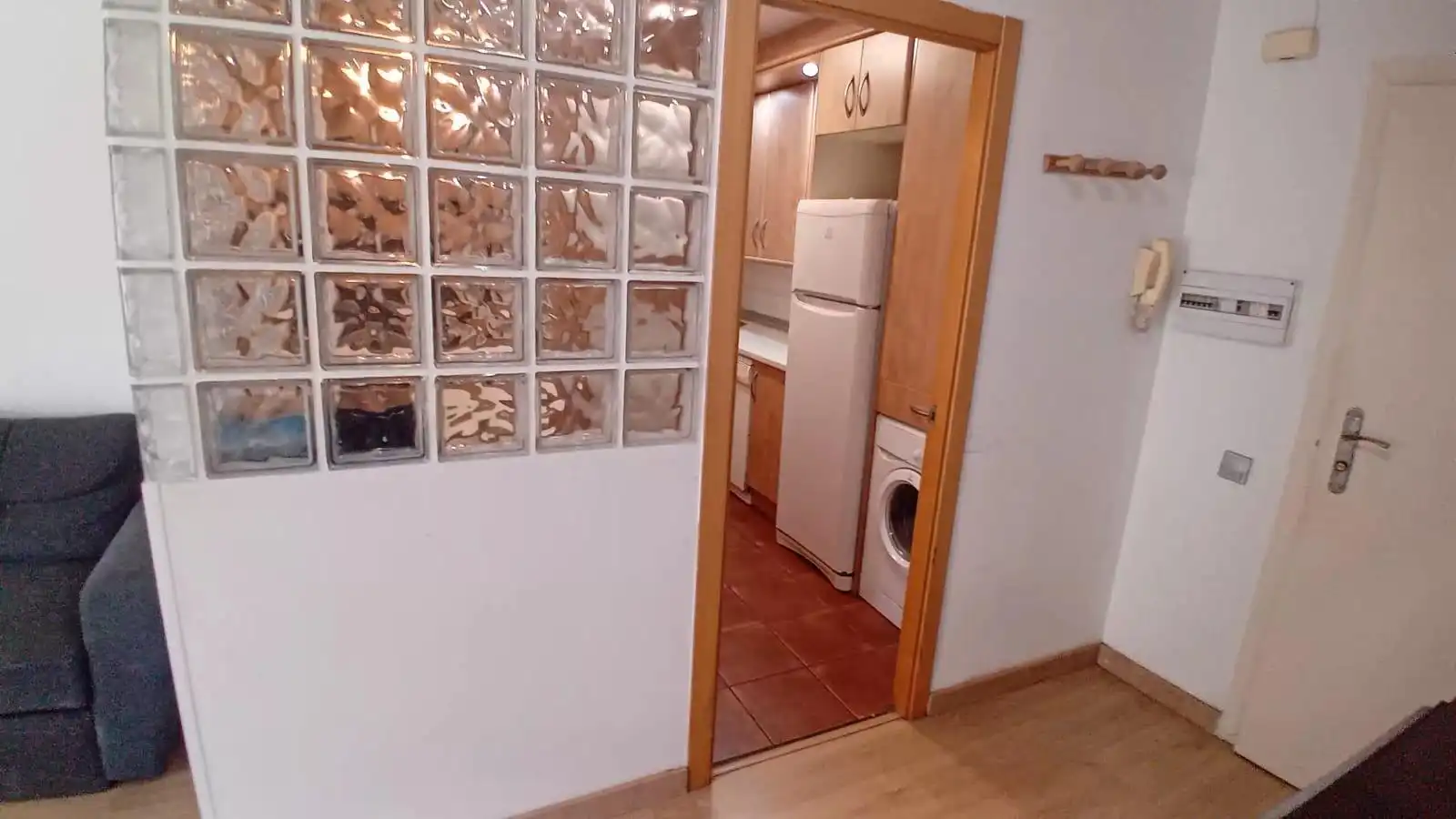 Cocina de Apartamento en venta en Lleida con Calefacción, Parquet y Amueblado