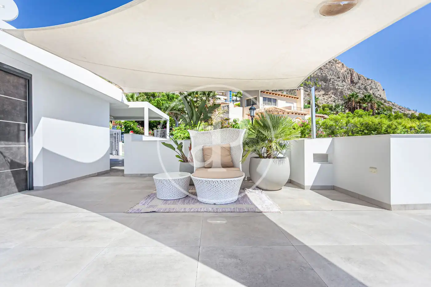 Terraza de Casa o chalet en venta en Altea con Aire acondicionado, Calefacción y Jardín privado