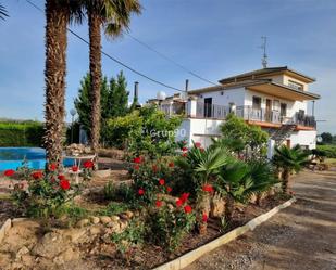 Exterior view of House or chalet for sale in Vilanova de Segrià  with Air Conditioner, Heating and Private garden