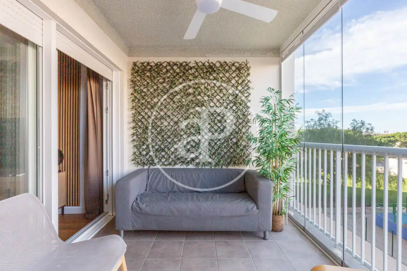 Terrasse von Wohnung zur Miete in Canet d'En Berenguer mit Klimaanlage, Heizung und Privatgarten
