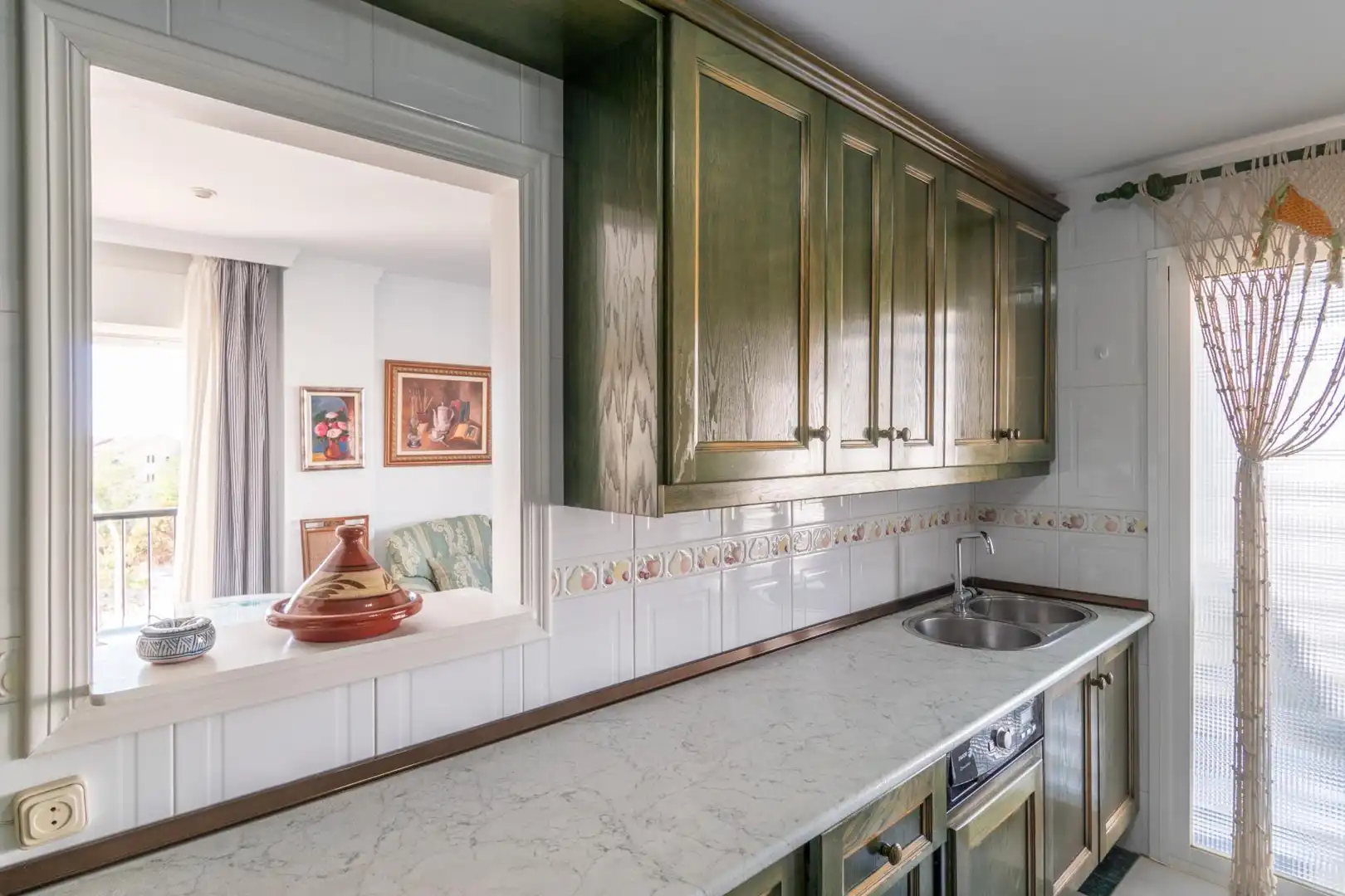 Kitchen of Flat for sale in Salobreña  with Private garden, Terrace and Furnished