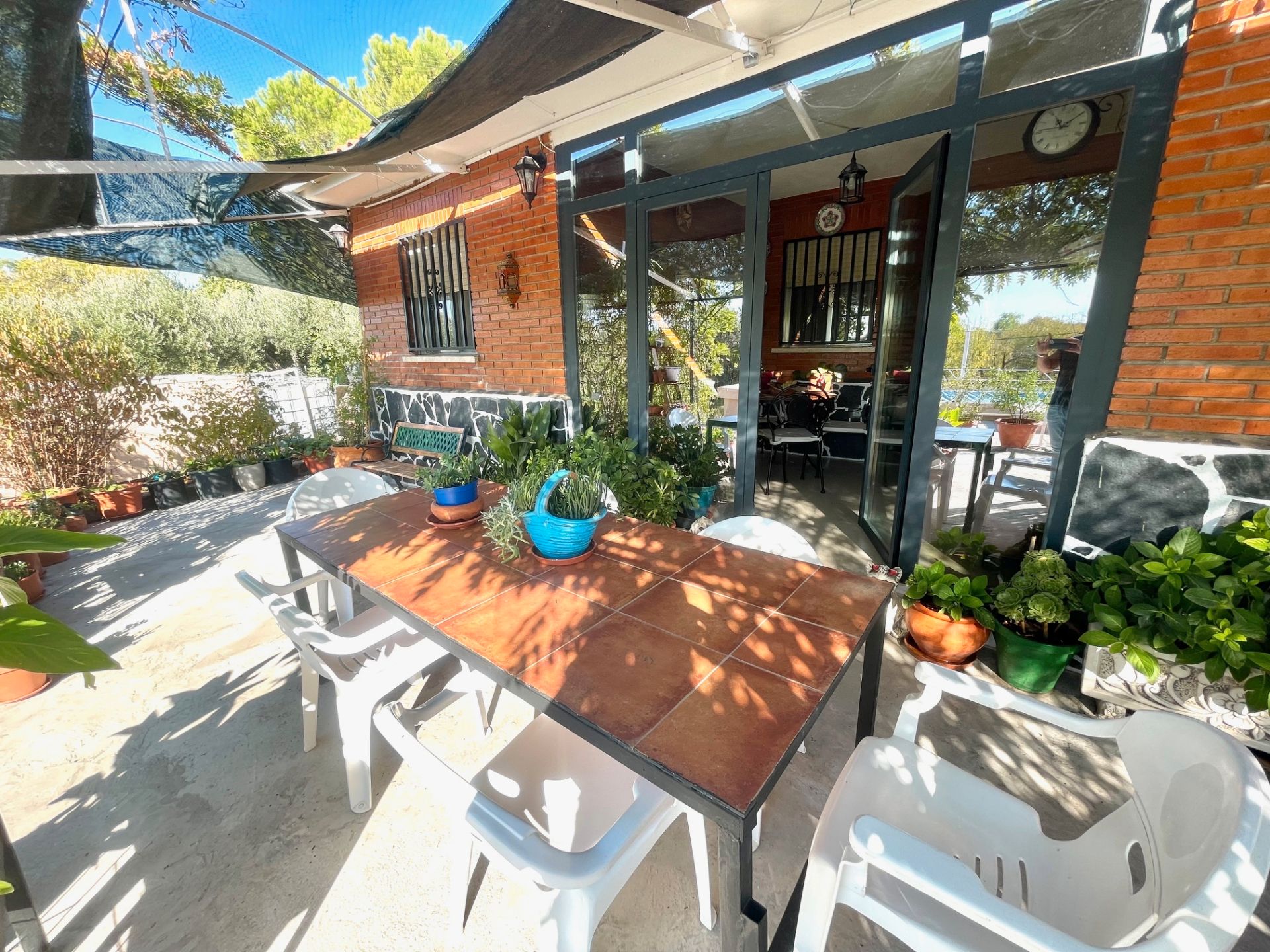 Terraza de Casa o chalet en venta en Mejorada del Campo con Calefacción, Jardín privado y Terraza