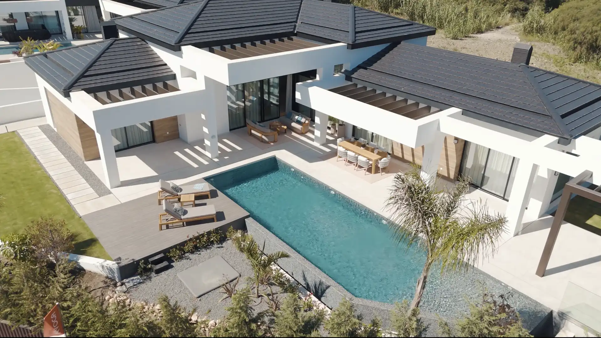 Piscina de Casa o chalet en venta en Marbella con Aire acondicionado, Jardín privado y Terraza