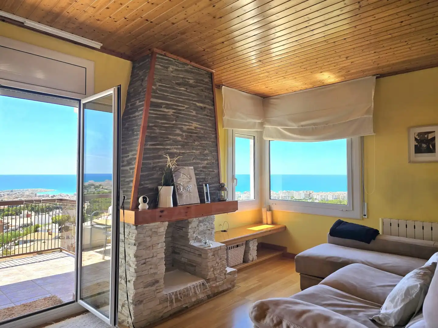 Living room of Flat for rent in Calafell  with Heating and Swimming Pool