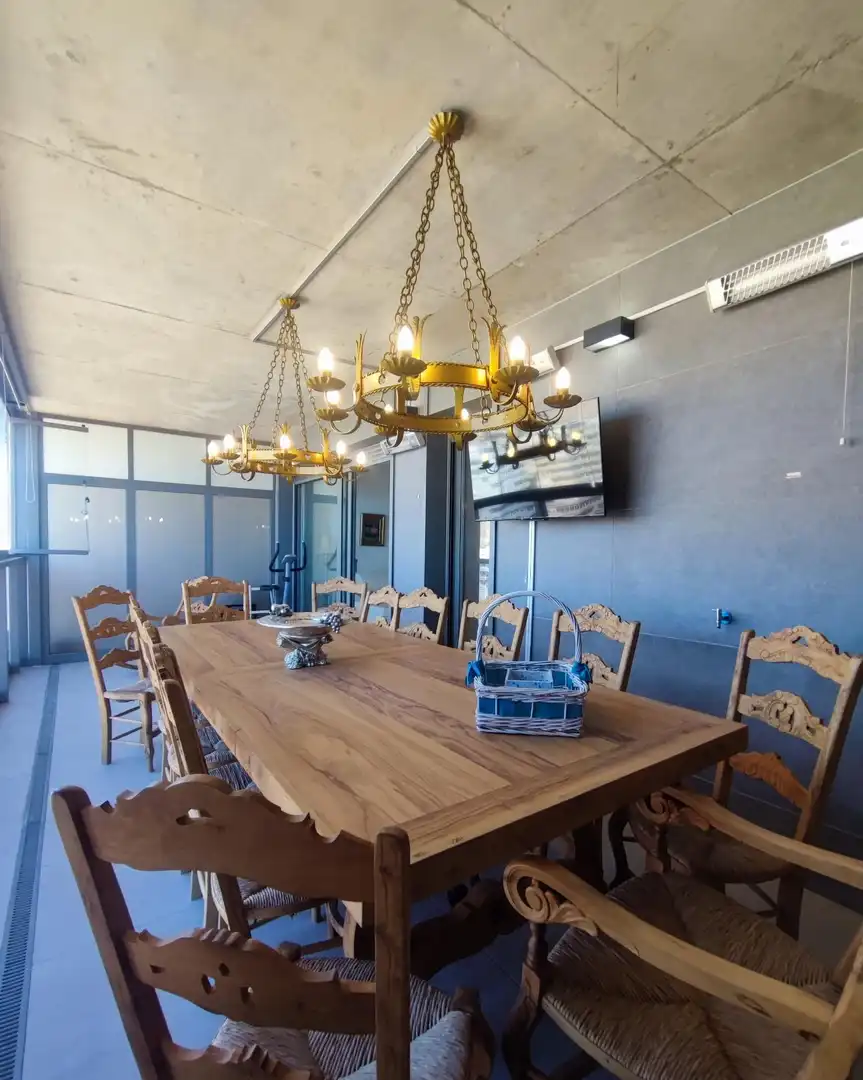 Comedor de Piso de alquiler en Almería con Aire acondicionado, Calefacción y Jardín privado