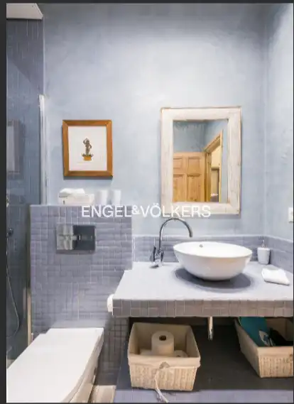 Badezimmer von Wohnung zur Miete in Madrid mit Klimaanlage, Heizung und Möbliert