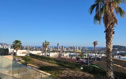 Exterior view of Duplex for sale in Finestrat  with Air Conditioner, Heating and Private garden