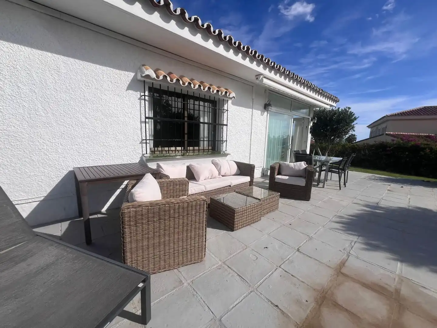 Terraza de Casa o chalet en venta en Mijas con Aire acondicionado, Jardín privado y Trastero