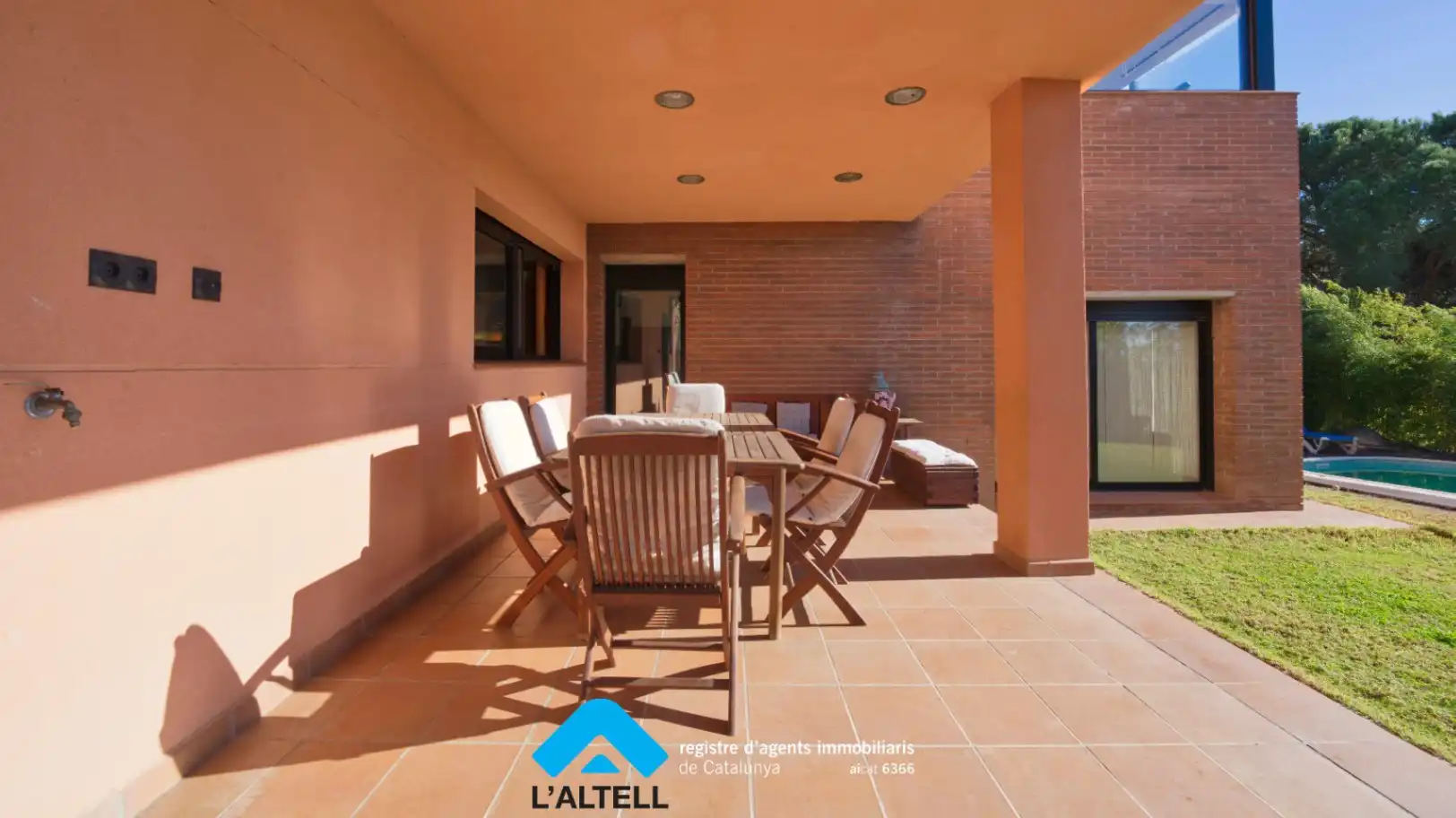 Jardín de Casa o chalet en venta en L'Ametlla del Vallès con Calefacción, Jardín privado y Terraza