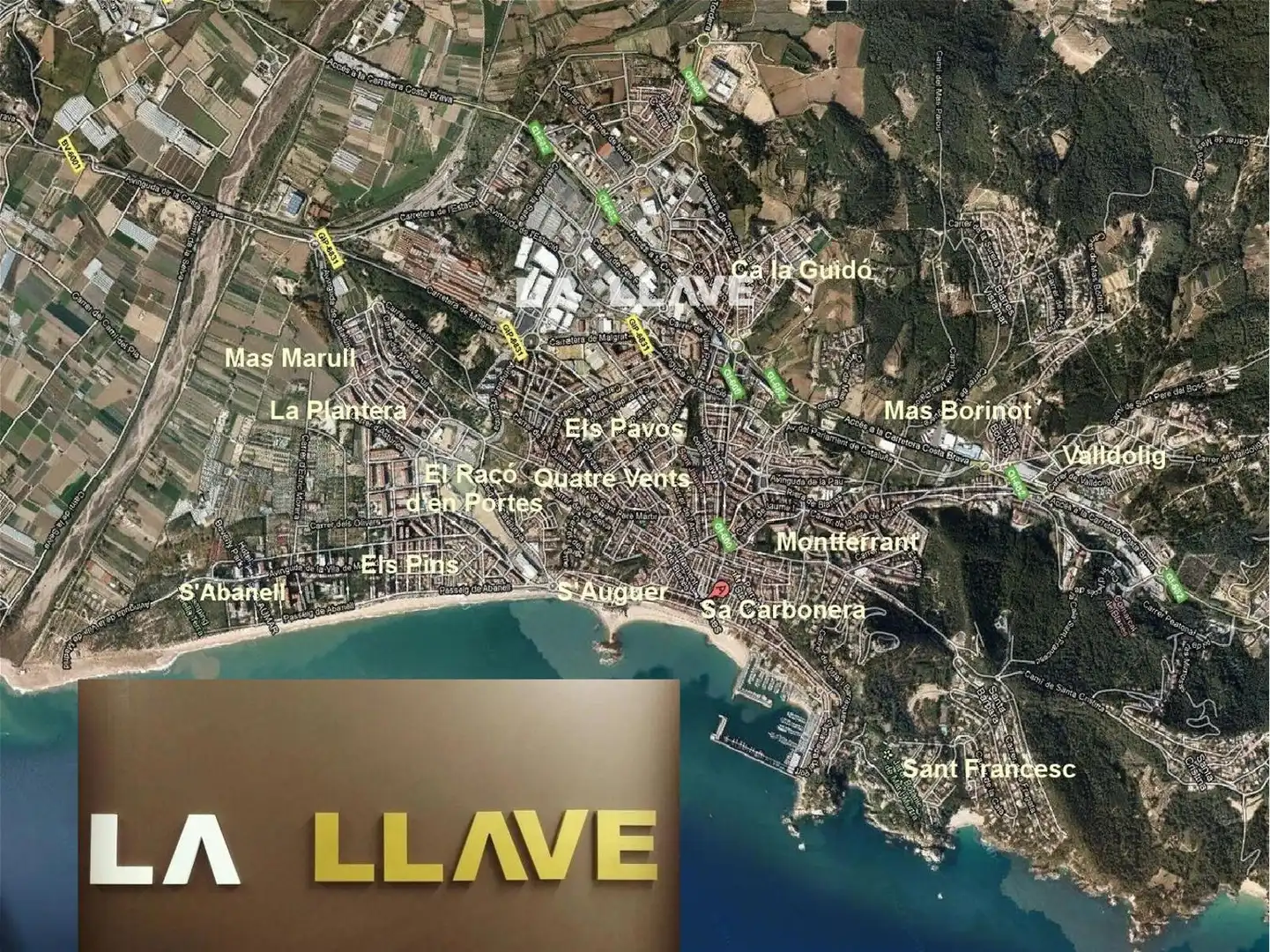 Vista exterior de Piso en venta en Blanes con Calefacción y Terraza