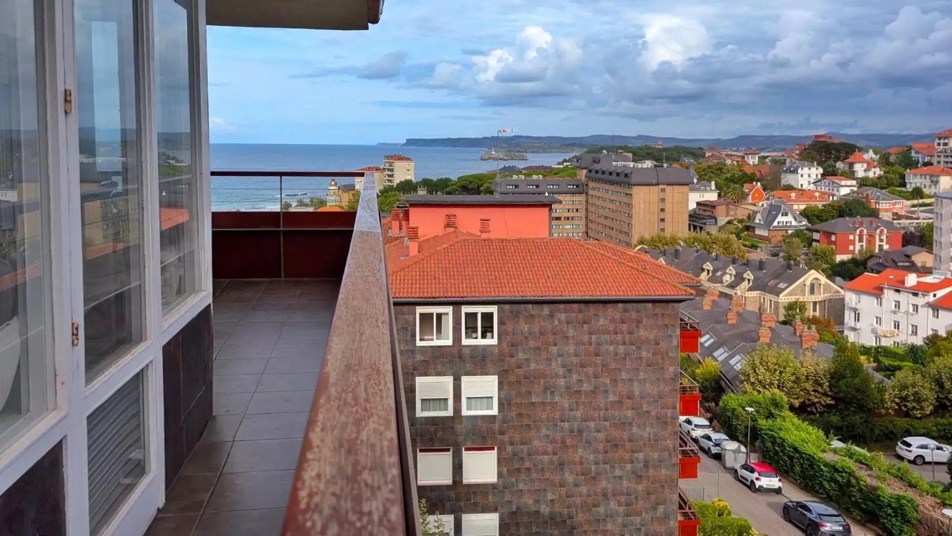 Balcony of Flat for sale in Santander  with Heating, Terrace and Storage room