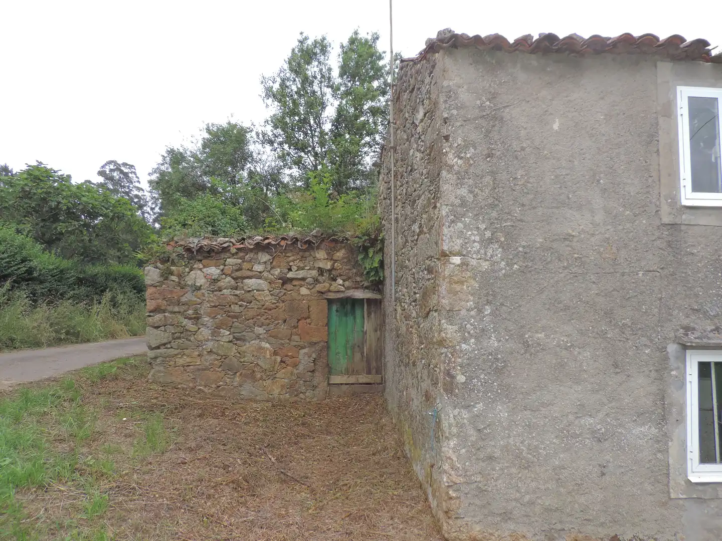 Vista exterior de Casa o chalet en venta en A Laracha   con Jardín privado