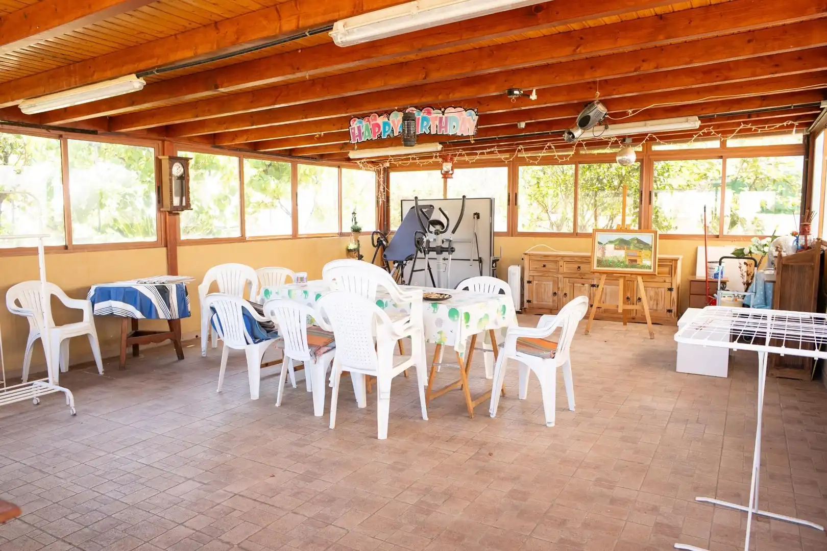 Einfamilien-Reihenhaus zum Verkauf in Valsequillo de Gran Canaria mit Klimaanlage, Heizung und Privatgarten