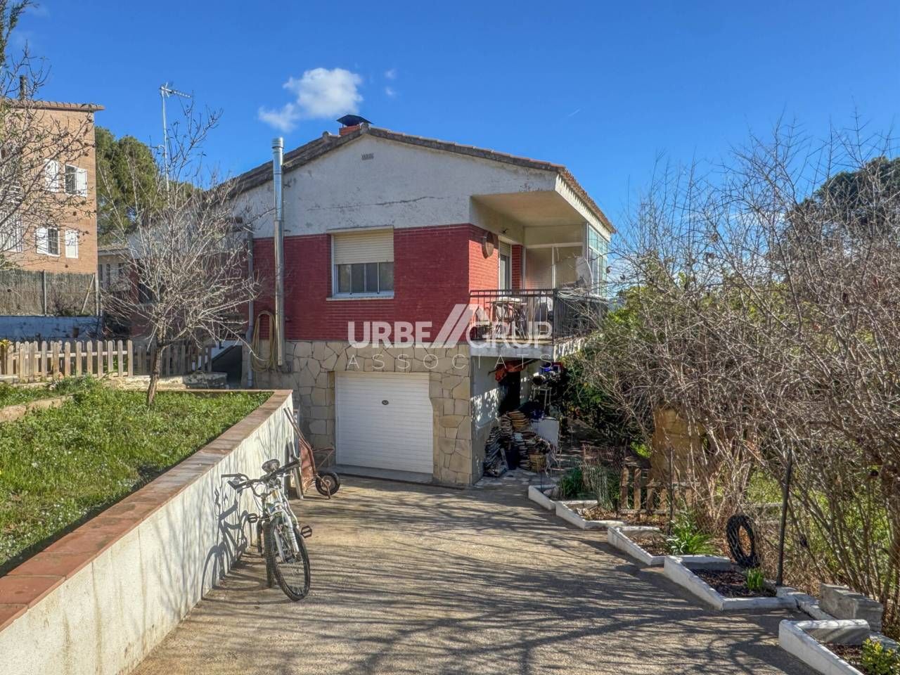 Exterior view of Houses for sale in Castellví de Rosanes  with Private garden and Terrace