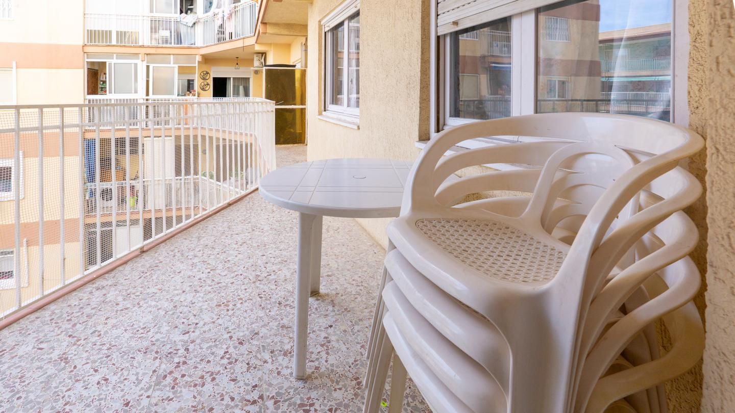Balcony of Flat for sale in Santa Pola  with Terrace and Furnished