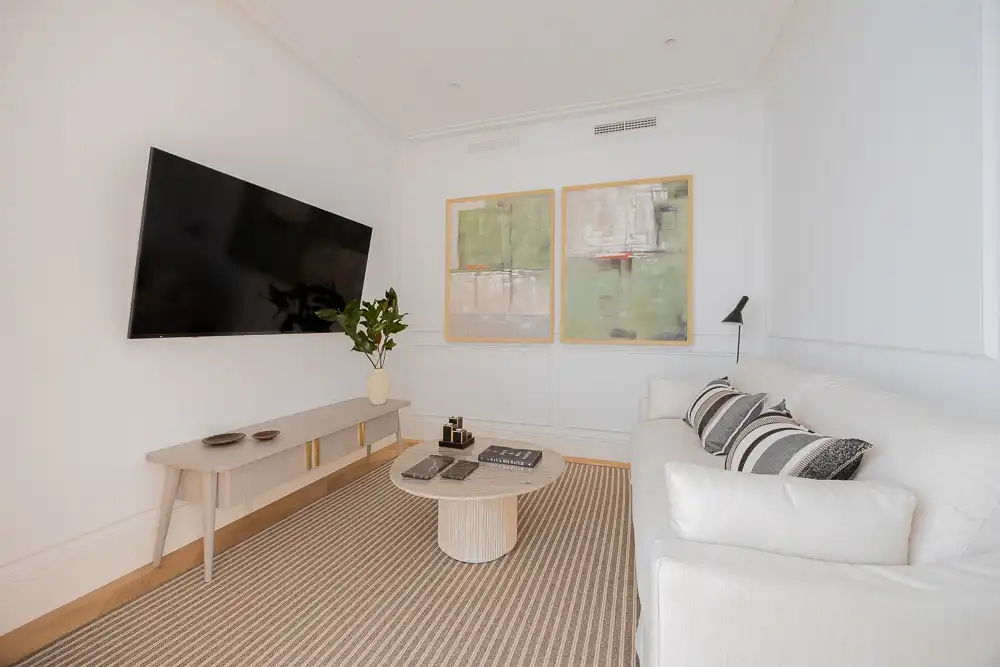 Sala de estar de Piso en venta en Madrid con Aire acondicionado, Calefacción y Parquet