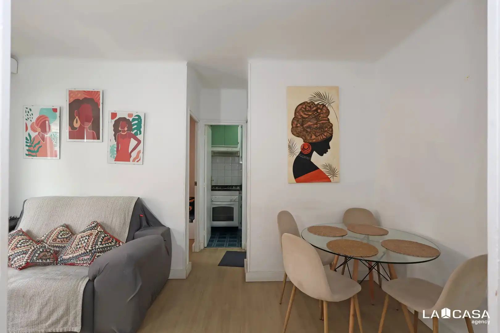 Sala de estar de Ático en venta en Barcelona con Terraza