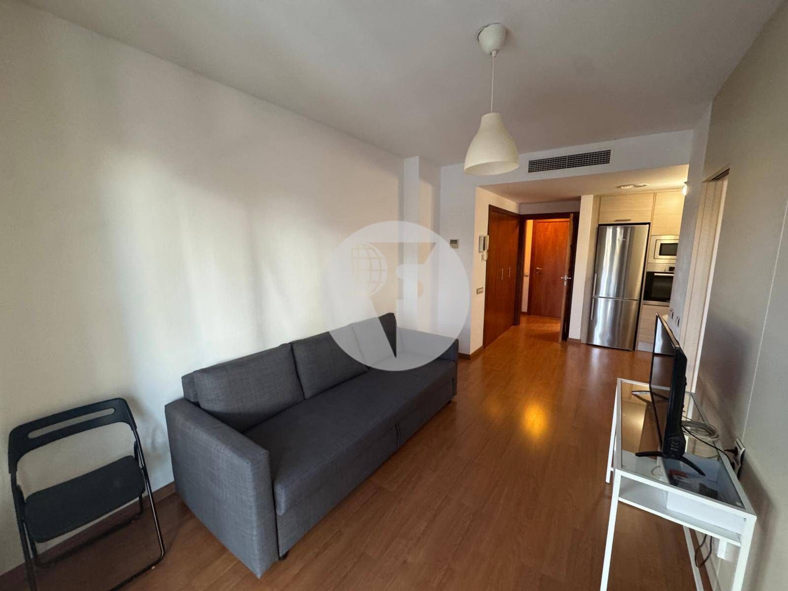 Sala d'estar de Apartament de lloguer en Terrassa amb Aire condicionat i Calefacció