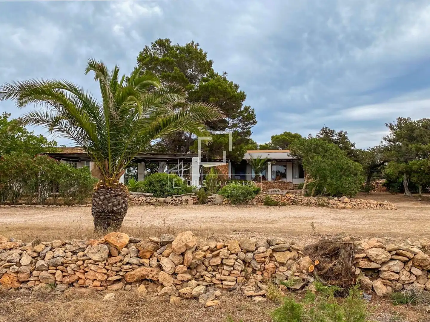 Vista exterior de Casa o xalet en venda en Formentera amb Aire condicionat, Jardí privat i Piscina