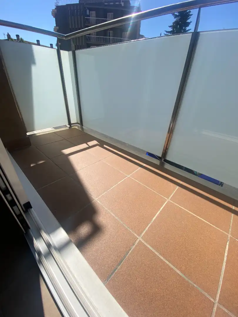 Terrasse von Wohnung zur Miete in Tordera mit Klimaanlage, Heizung und Ofen